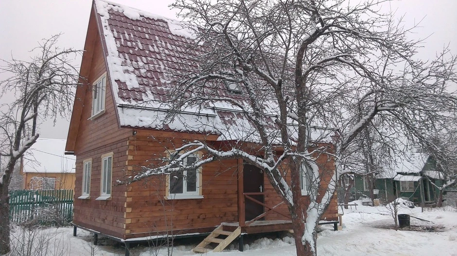 Брусовый дом 6х8 «Земляника» в р-не Орехово-Зуево, д. Смолово