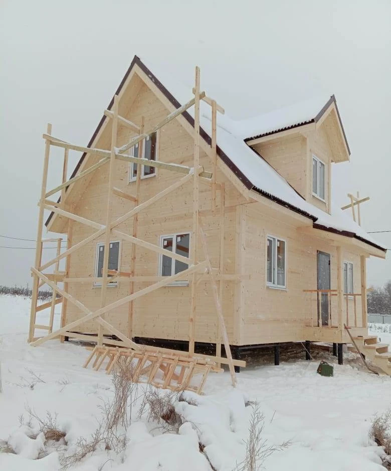 Каркасный дом 6х8 «Валенсия» в Можайском районе, д. Ваулино