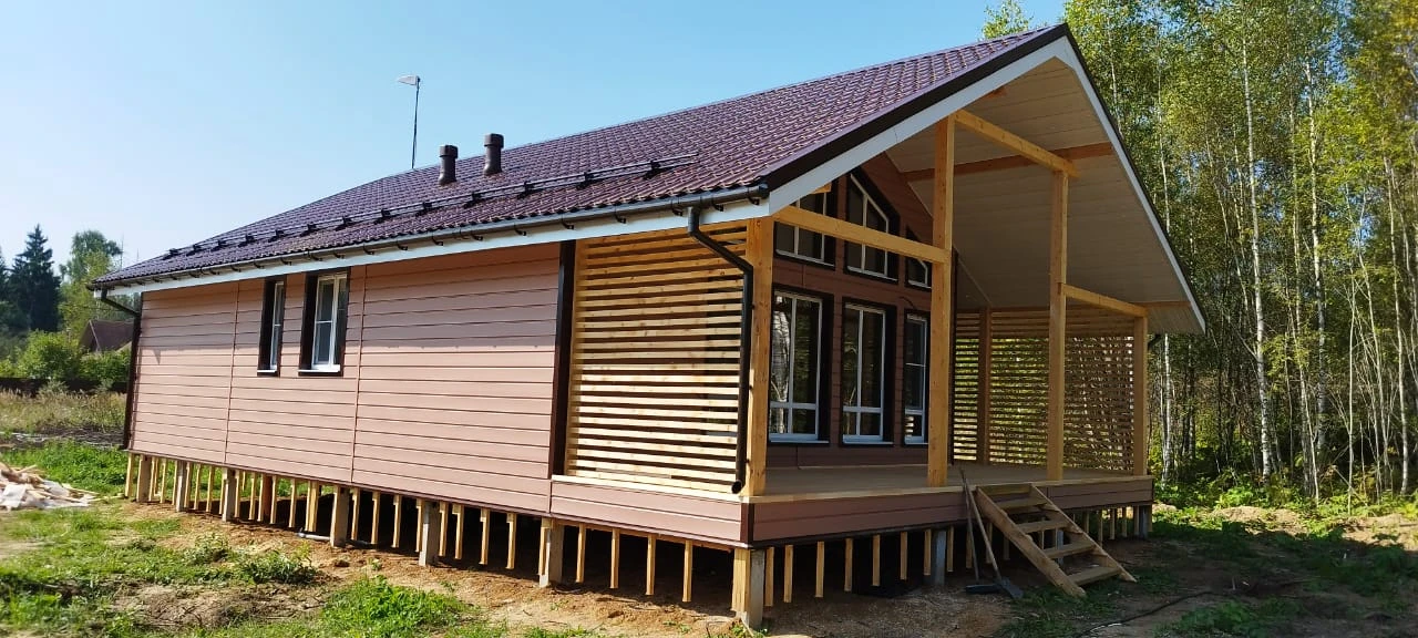 Каркасный дом Камелот 9х13 в Можайский, д. Авдотьино, тер. ДНП Искона