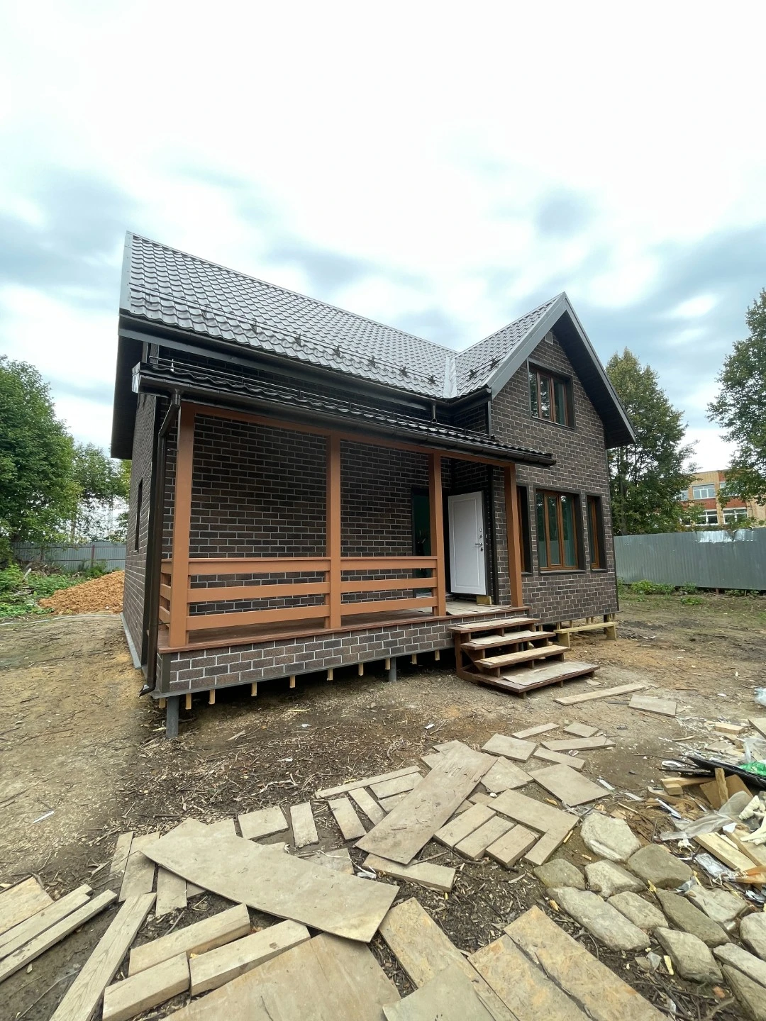 Каркасный дом «Сказка» 7х9,5 в Московской области, Одинцовский район, п. Голицыно