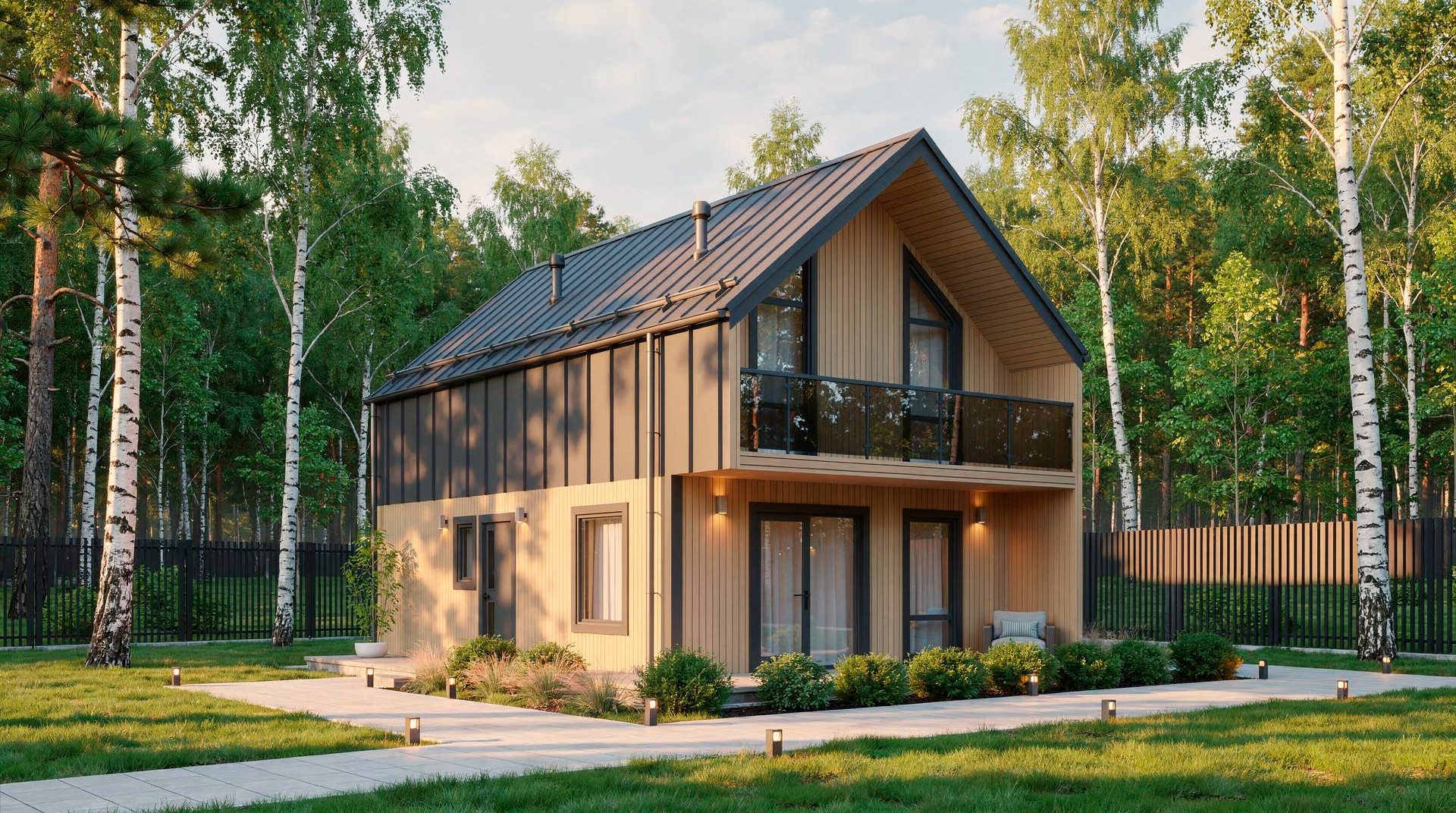 Барн-Хаус Выборг — 7,2x10,2 м, 137 м²