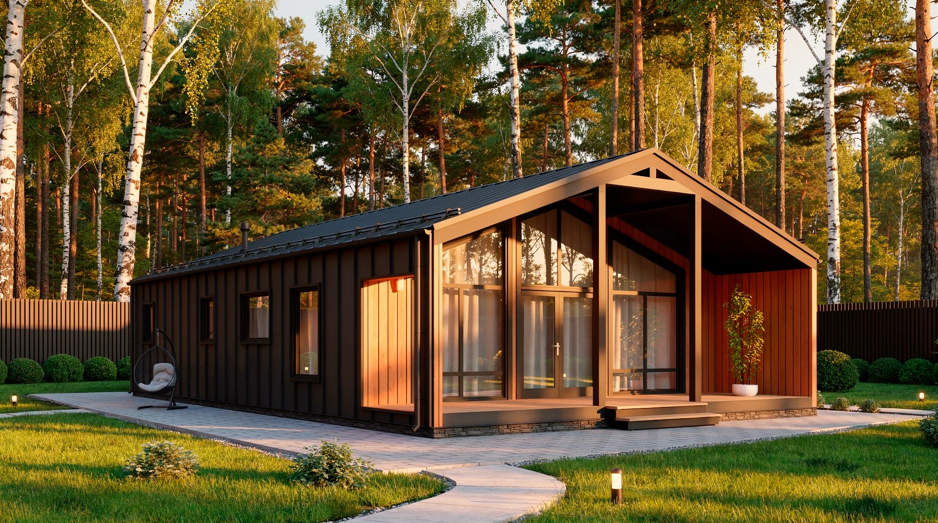 Барн-Хаус Берген — 9x15,5 м, 143 м²