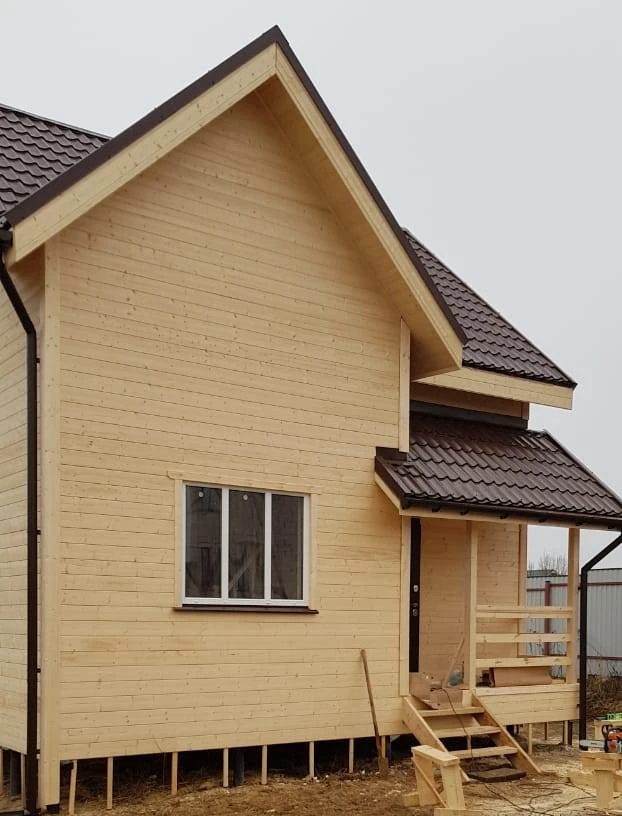 Каркасный дом 7х7 Сказка в ДНП Изумрудная Поляна, Богородский г. о.